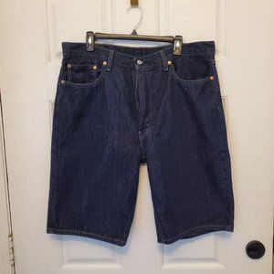 Levi Strauss Denim 469 Loose Jean Shorts Size 36